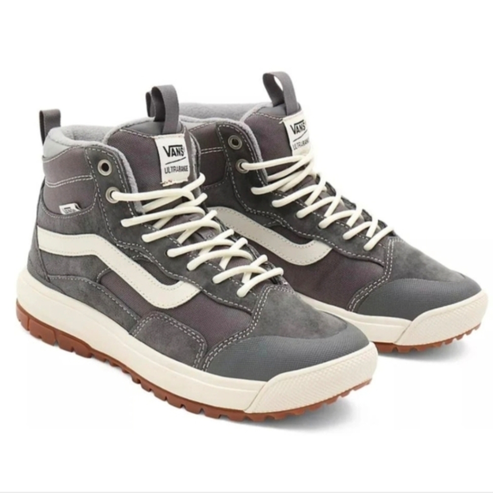 Vans Ultrarange Exo Hi Women 5.5 Pewter Drizzle PrimaLoft Insulated 012026 - Picture 1 of 10